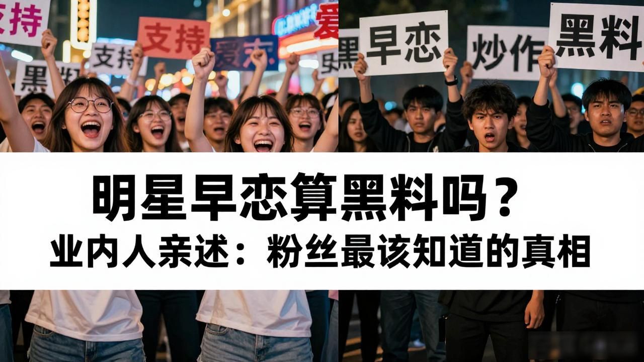 明星早恋会是黑料吗是真的吗,_明星早恋算塌房吗_早恋对当明星有影响吗
